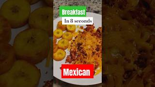 How to Make Mexican Breakfast 8 Secs [upl. by Atinhoj963]