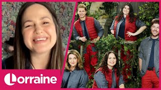 Giovanna Fletcher Talks Im a Celeb Reunion amp How Mo Farah Has Helped Her During Lockdown  Lorraine [upl. by Horn405]