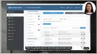 Netwoker Central Advanced Contact Searches [upl. by Ainit]
