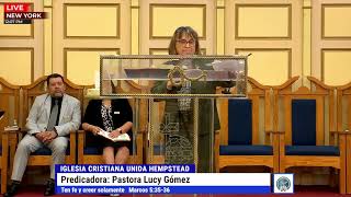 Predicadora Pastora Lucy Gómez  Marcos 53536  Ten fe y creer solamente [upl. by Russo]