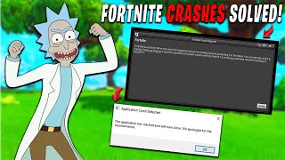 How To FIX Fortnite crash on Pc  Fortnite Freezing  Fortnite Crash Directx 12Crash Reporter Fix [upl. by Ailiec]