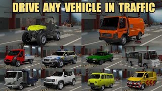 ETS2ATS Drivable Ai jazzycat car addon l AI Cars Pack by jazzycat [upl. by Lyndsie]