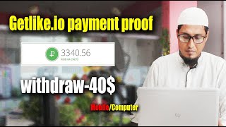 Getlike io Payment proof How to earn money online Freelancer Milan [upl. by Peursem768]