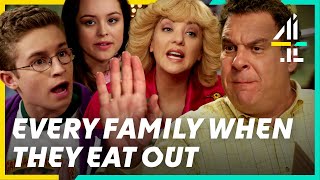 The Difficulties Of ORDERING At A RESTAURANT  The Goldbergs  All 4 [upl. by Anot]