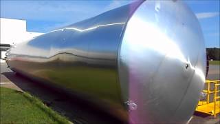 50000 Gallon Stainless Steel Silo ID 8316 [upl. by Hardner]