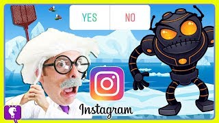 HobbyHarry Verses ROBOTS Instagram Adventure with HobbyKidsTV [upl. by Licht]