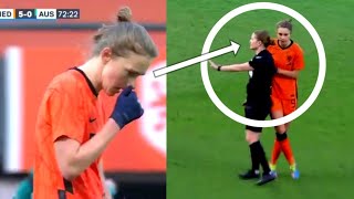 When Vivianne Miedema Gets Angry  2021 [upl. by Cestar]