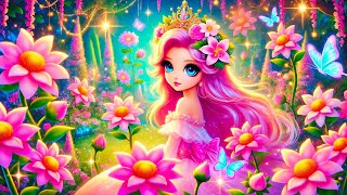 🌺👸Blooming Beauty Transformation into Flower Princess storykidsrise [upl. by Yerggoeg]