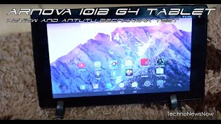 Arnova 101b G4 Android Tablet Review and Benchmark Test [upl. by Nosrac]