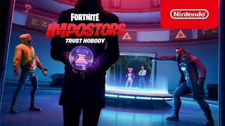 Fortnite Impostors  Launch Trailer  Nintendo Switch [upl. by Halimaj]