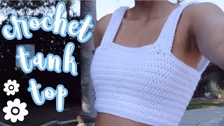 Crochet Tank Top [upl. by Nirehtac517]