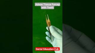 Adson Tissue Forceps with Teeth [upl. by Checani]