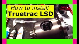 How to install a Detroit Truetrac limited slip differential carrier ADVANCED INSTRUCTIONS [upl. by Haskell]