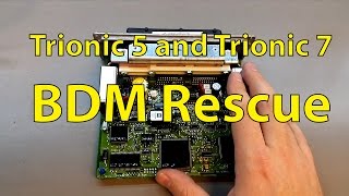 Saab Tuning Trionic 5 and Trionic 7 BDM Soldering and Rescue  Trionic Seven [upl. by Gale]