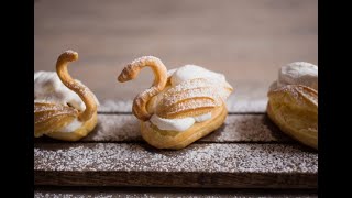 Cigni di pasta choux una ricetta semplice ma deffetto [upl. by Sivie]