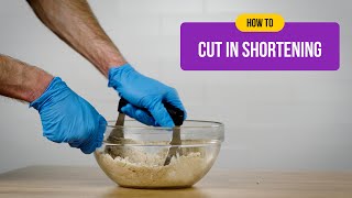 How to Cut In Shortening [upl. by Ridan296]