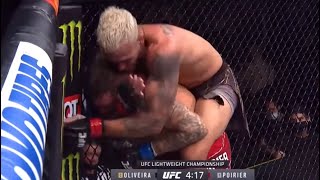 Dustin Poirier vs Charles Oliveira Full Fight Highlight Promo  Oliviera beats Poirier via choke [upl. by Placida893]