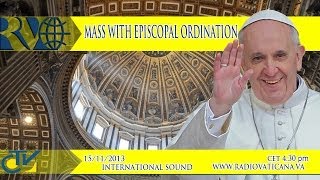 Mass and Episcopal Ordination  Messa con ordinazione episcopale [upl. by Suoinuj]