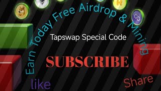 Tapswap Hot crypto News CodeTapswap 200000 Tap codeTapswap new updates [upl. by Braca978]