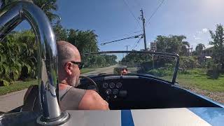 AC COBRA Factory Five 347 Florida Keys Key West [upl. by Haraz]