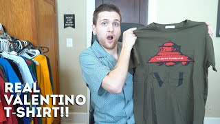 LEGIT VALENTINO TSHIRT  How to tell  unboxing this Undercover collab [upl. by Eirot741]