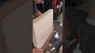 Knife block production — finishing touches Video by themountainmakers [upl. by Cornish]