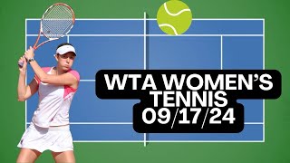 WTA Tennis Predictions Today 091724 FREE PICKS  Alexandrova Vs Kudermetova [upl. by Oneida487]