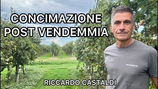 Vite Concimazione post vendemmia [upl. by Idden]