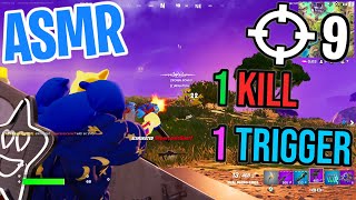 ASMR Gaming 😴 Fortnite 1 Kill 1 Trigger Special Slumber Skin 🎮🎧 Controller Sounds  Whispering 💤 [upl. by Oilenroc]