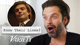 Does Sebastian Stan Know Lines From His Most Famous Movies amp TV Shows [upl. by Schuler]