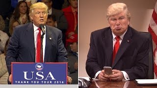 Alec Baldwin Ill Only Stop Imitating Donald Trump If He Releases Tax Returns [upl. by Ait]