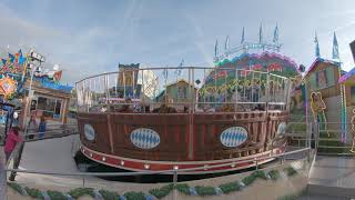 Kirmes Fahrgeschäft Super Hupferl Volksfest Ingolstadt 2019 Offride [upl. by Normy]