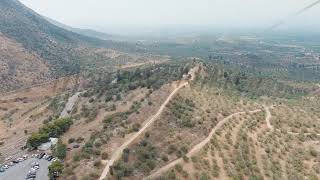 Mycenae Greece Excavation site Greek settlement of the 12th century BC e with the ruins of the [upl. by Avrom878]