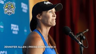 2024 PDGA Masters Disc Golf World Championships  Jennifer Allen Full Press Conference Interview [upl. by Aprile]