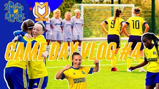 LEAGUE ABOVE BATTLE  Hashtag United Women Vs MK Dons  SOCCER GAME DAY VLOG 4 [upl. by Haidebez]