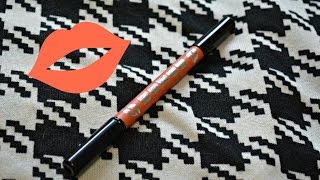 BUXOM Plumpline Lip Liner  Review [upl. by Knowling772]