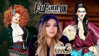 RuPauls Drag Race UK Season 6 Episode 3 Britflicks Reaction [upl. by Inahpets]