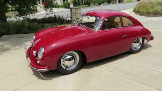 1954 Porsche 3561500 preA Reutter Sunroof Coupe for sale  Motor Car Company San Diego California [upl. by Naynek]