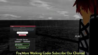 New Project Mugetsu Private Server Codes Update 2  Roblox PM Free Private Server Codes [upl. by Pyne]