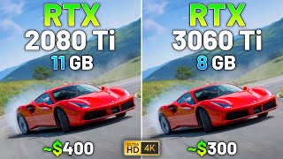 10 Games on RTX 2080 Ti vs RTX 3060 Ti in 2023  4K [upl. by Selway833]