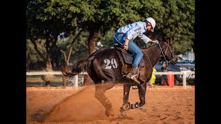 Western Mounted Games  Adriaan amp Winter flags 2022 [upl. by Itsirhc]