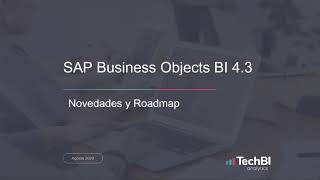 Webinar SAP Business Objects 43 [upl. by Gavini]