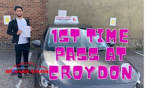 Croydon Driving Test Route 28th May 2021  907am [upl. by Nillek900]