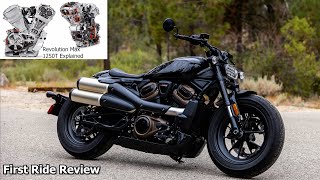 2021 HarleyDavidson Sportster S RH1250S First Ride amp Review│All The Details Explained [upl. by Yelda]