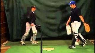 Catchers Footwork Drills  Bill Reddick [upl. by Werda]