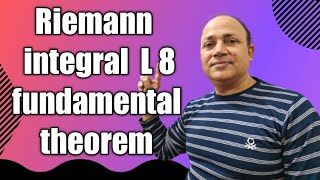 Riemann integralL 8 fundamental theorem in riemann integration bsc maths msc maths in hindi [upl. by Atenaz]