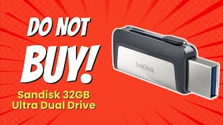 DONT BUY Sandisk 32GB Ultra Dual Drive BEFORE WATCHING THIS VIDEO ⚡️💔 10 Reasons [upl. by Esmerelda]