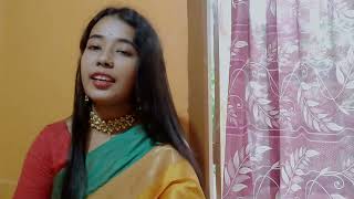 Khelicho a Bischo loye song cover by joysri bengoli Nazrul geeti [upl. by Ralleigh]