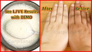 15 Minutes Skin Whitening Foaming Facial Bleach  Get Fairer amp Tighter Skin  100 Natural [upl. by Naujuj]