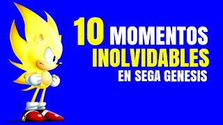 10 MOMENTOS EPICOS que JAMAS OLVIDARAS  SEGA Genesis [upl. by Ardek60]